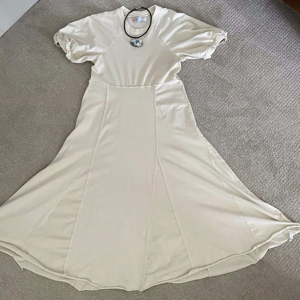 Free People Cream Maxi Dress - Picture 5 of 11